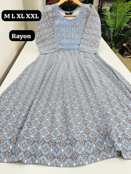 Panel Cut Anarkali Kurtis