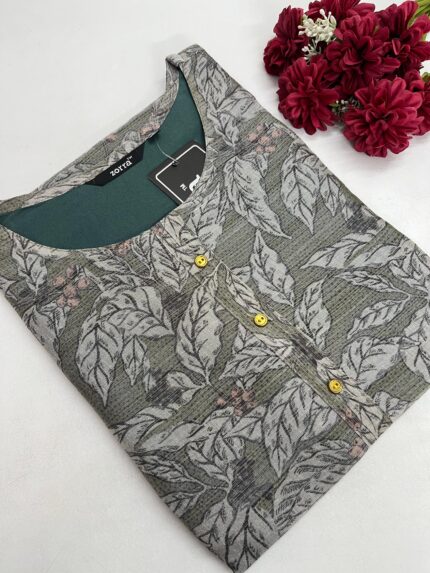 Tissue Silk Kurti
