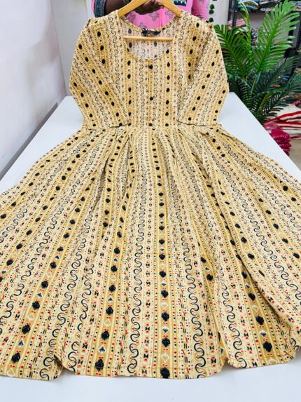 Pleated Umbrella Kurti