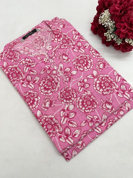 Office Wear Cotton Side Open Kurti