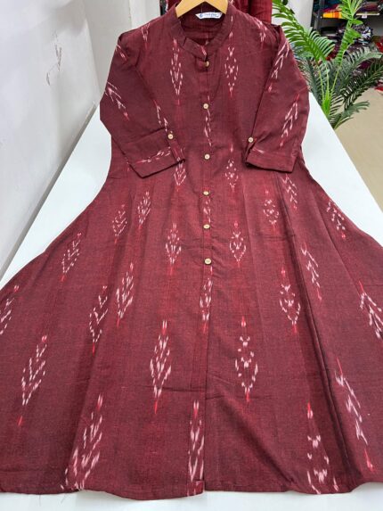 Pure Cotton A line Kurti