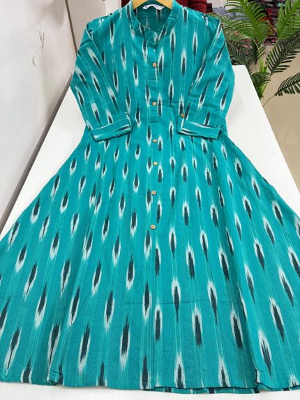 Pure Cotton A line Kurti