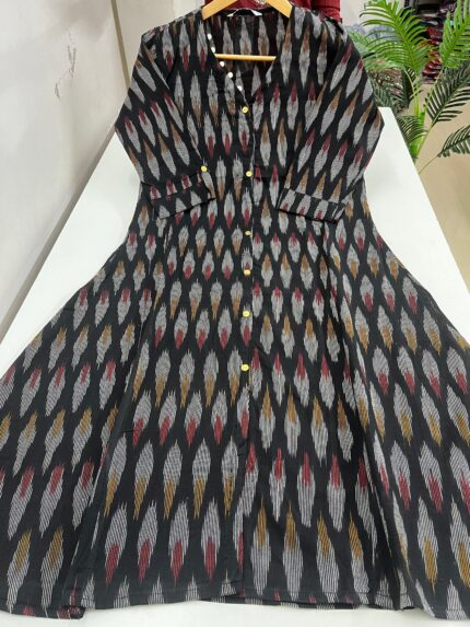 Pure Cotton A line Kurti
