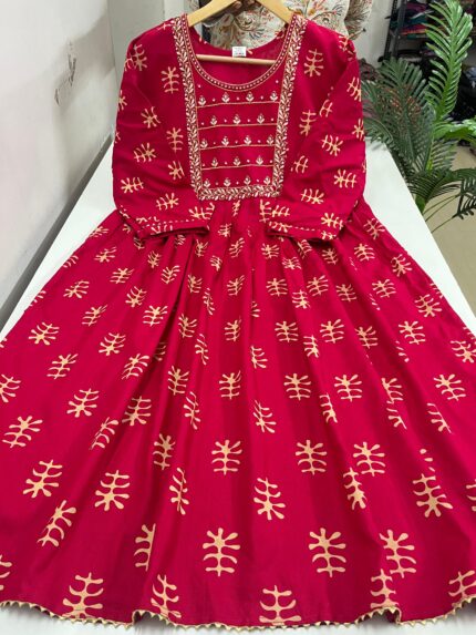 Rayon Umbrella Kurti