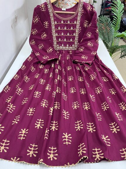 Rayon Umbrella kurti