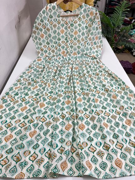 Pleated Umbrella Kurti
