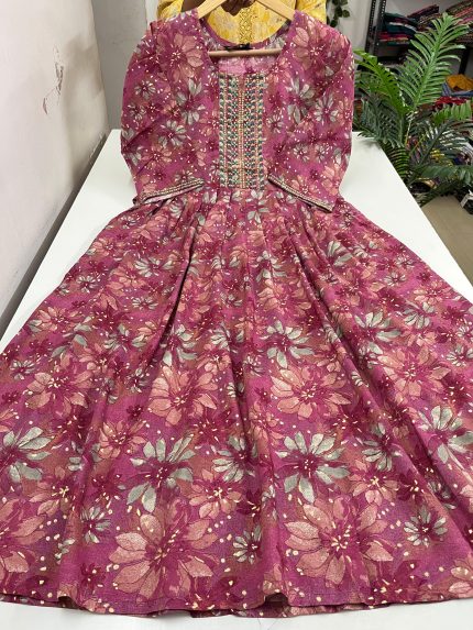 Pleated Umbrella Kurti