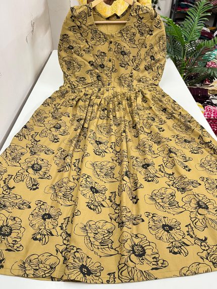 Pleated Umbrella Kurti