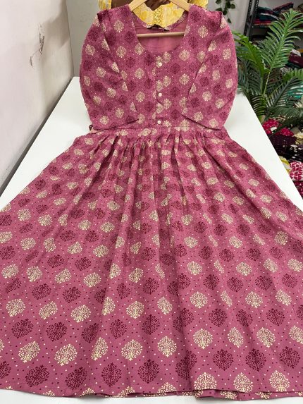 Pleated Umbrella Kurti