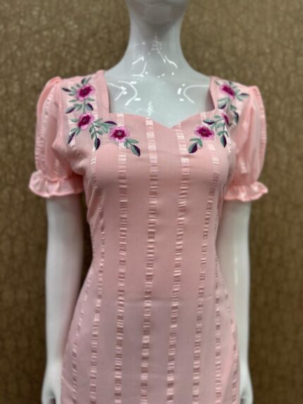Chiffon A Line Frock