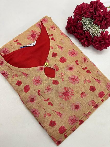Premium Tissue Silk Kurti