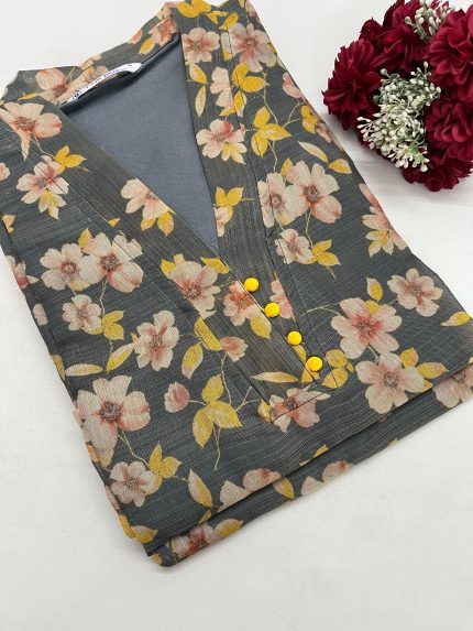 Premium Tissue Silk Kurti