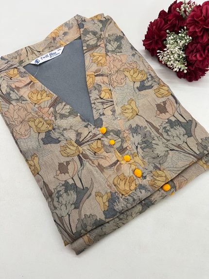 Premium Tissue Silk Kurti