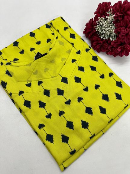 Regular Wear Side Open Kurti
