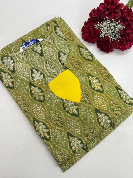Kalamkari Cotton Kurti