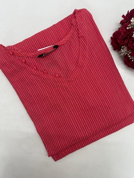 Kantha Cotton Kurti