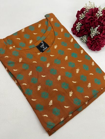 Regular Wear Side Open Kurti