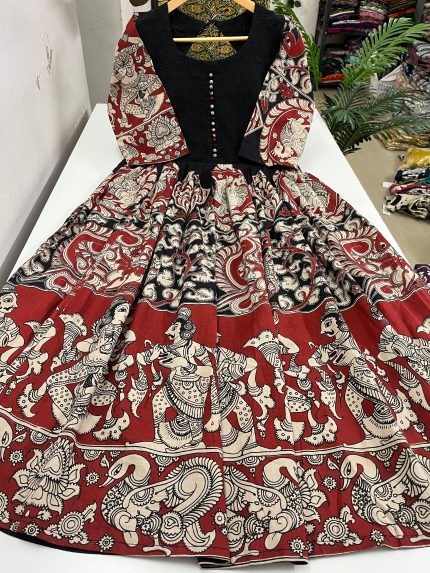 Premium Kalamkari Frock