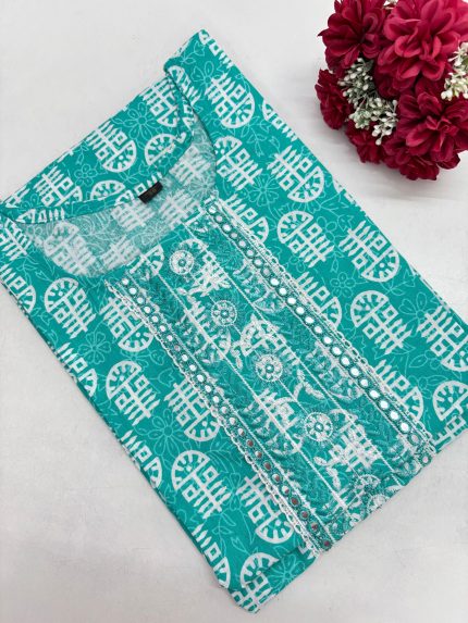 Jaipur Cotton Side Open Kurti