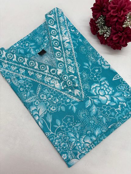 Jaipur Cotton Side Open Kurti