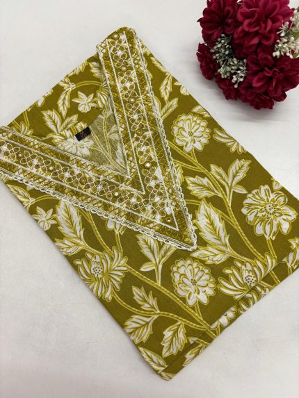Jaipur Cotton Side Open Kurti