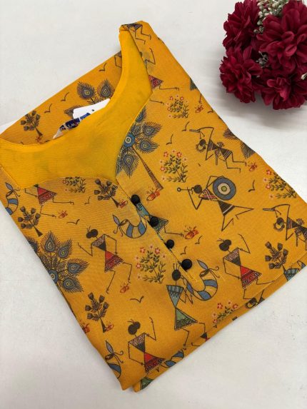 Premium Tissue Silk Kurti