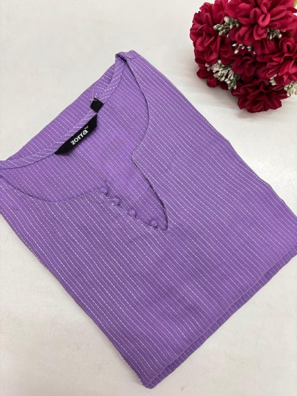 Premium Kantha Cotton Kurti