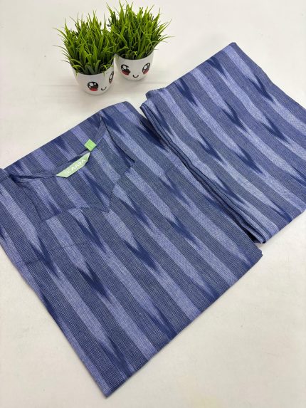 Premium Ikkat Cotton Co-ord Set