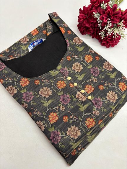 Premium Tissue Silk Kurti