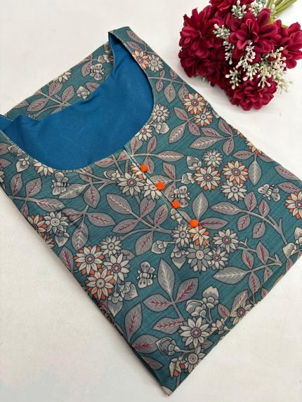Premium Tissue Silk Kurti