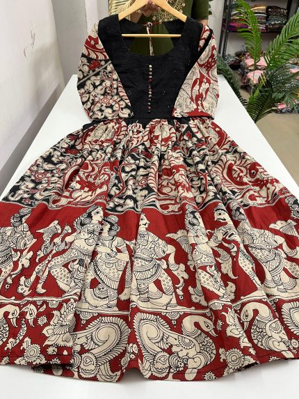 Premium Kalamkari Frock