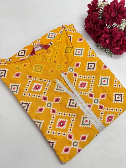 Regular Wear Side Open Kurti