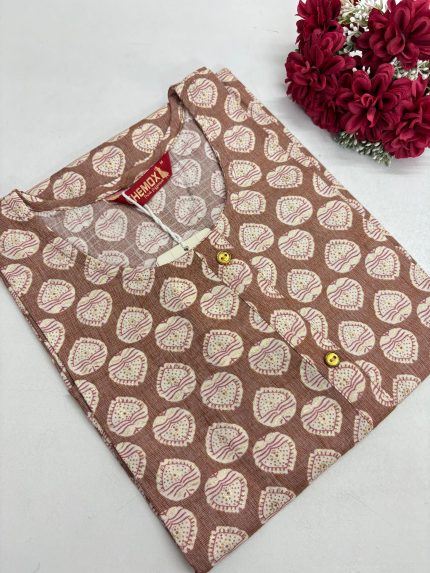 Regular Wear Side Open Kurti