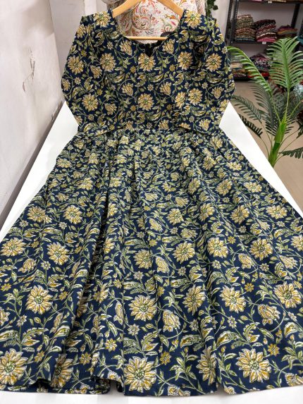Pure Cotton Umbrella Frock