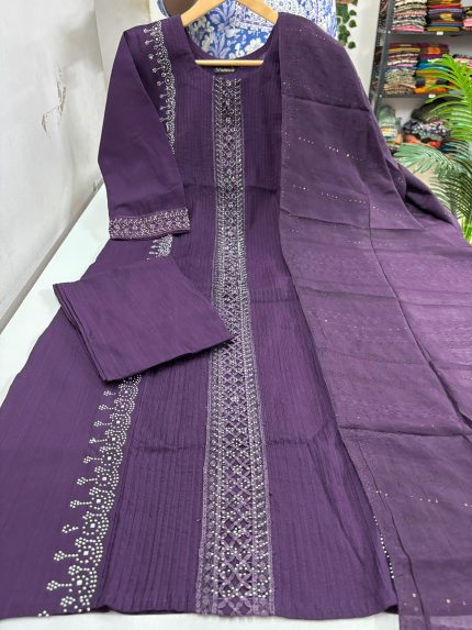 Premium Kurti With Pant & Dupatta Set