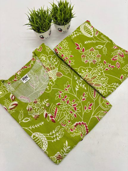 Rayon Kurti Palazzo Set