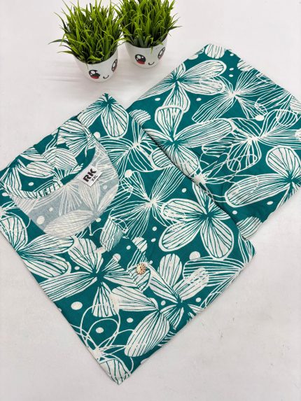 Rayon Kurti Palazzo Set