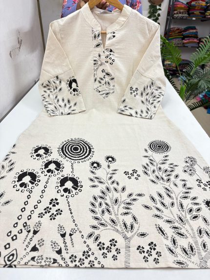 Flex Cotton Block Print Kurti