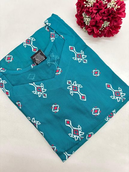 Regular Wear Side Open Kurti