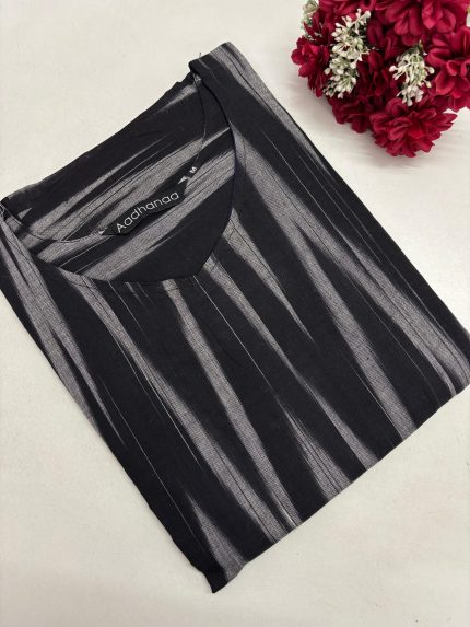 Handloom Ikkat Cotton Kurti