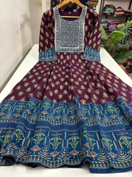 Full Length Anarkali Kurti