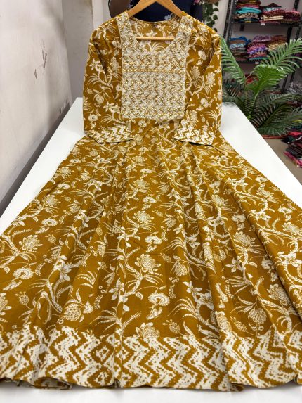 Full Length Anarkali Kurti