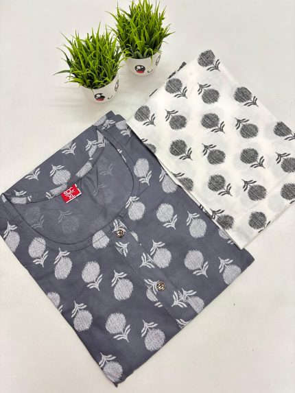 Rayon Kurti Palazzo Set