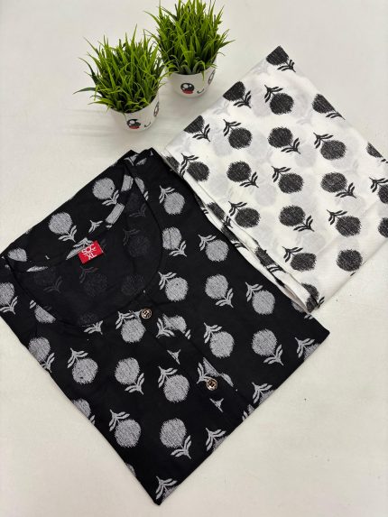 Rayon Kurti Palazzo Set