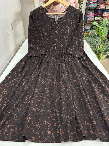 Pleated Umbrella Kurti