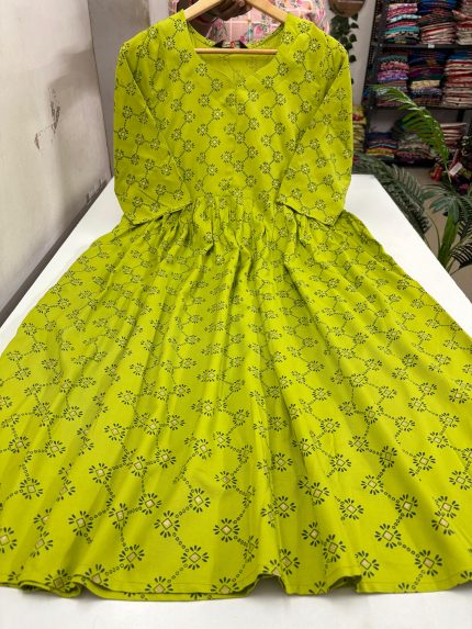 Pleated Umbrella Kurti