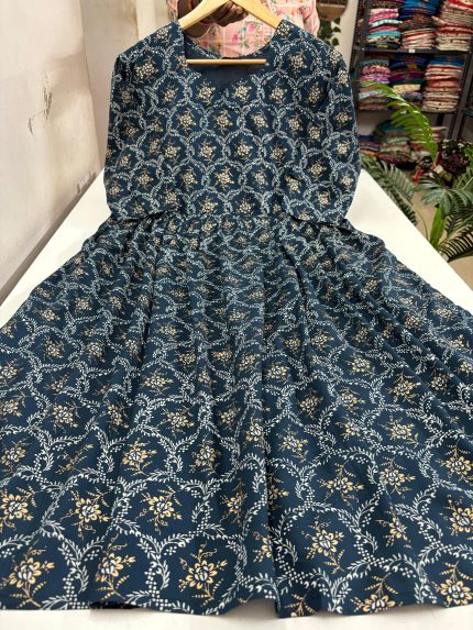 Pleated Umbrella Kurti