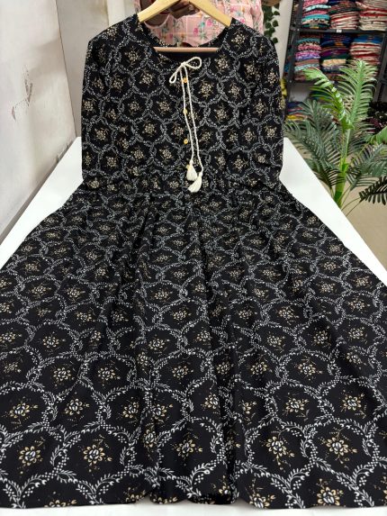 Pleated Umbrella Kurti