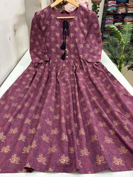 Pleated Umbrella Kurti