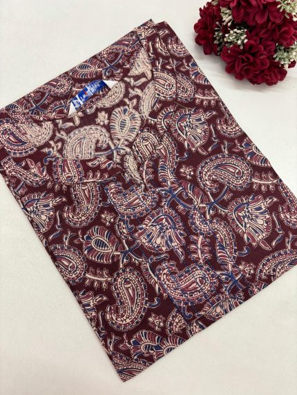 Kalamkari Cotton  Kurti